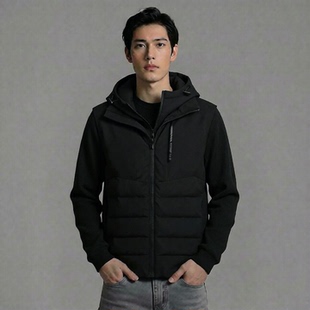 D264028301爱登堡男装2026秋装新款商务休闲夹克外套茄克
