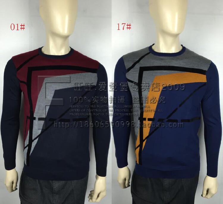 35213263-01/17爱登堡专柜正品男装秋冬装新款针织衫/毛衫特价