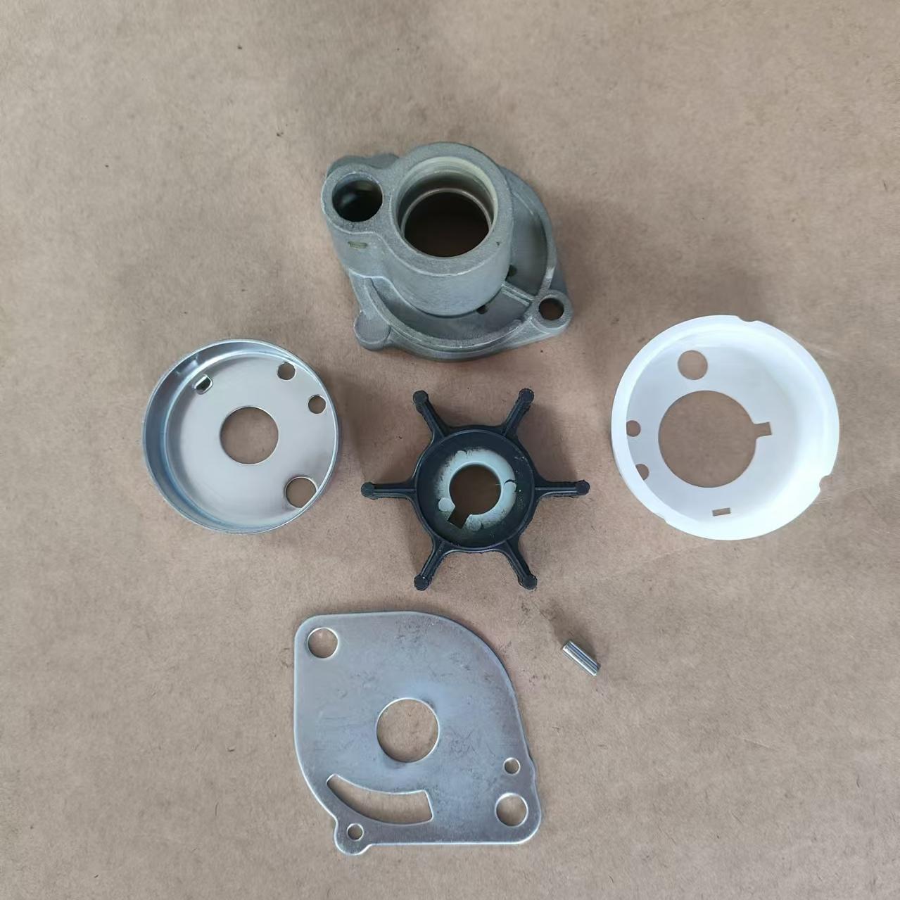 安奇迪新款 2冲3.5马力水冷船外机马达发动机水泵外壳 水泵叶轮