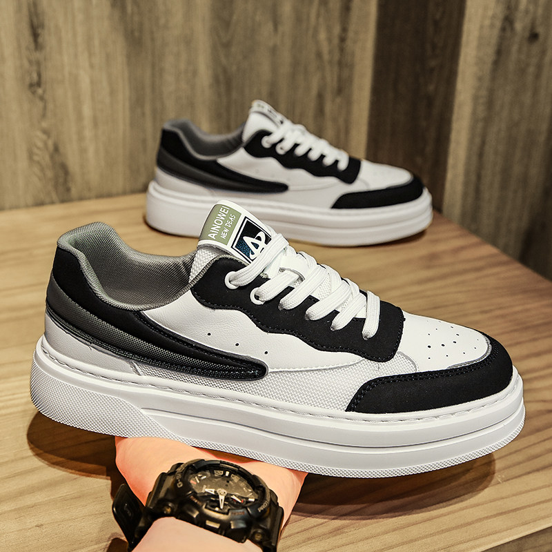 莆田男鞋春季透气2026新款休闲男士板鞋网面运动鞋子男款小白鞋男