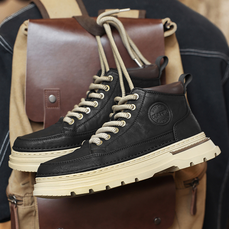 【马丁靴男款】户外轻便潮鞋子男