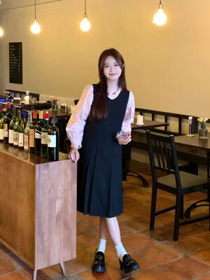 送运费险！时尚套装衬衫裙子穿搭