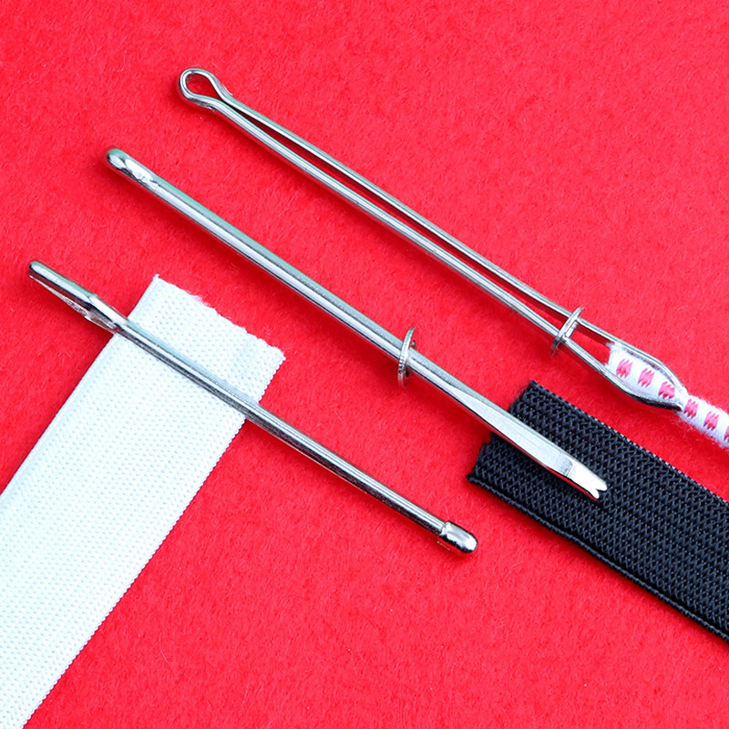 穿绳子工具包邮穿带器松紧带穿绳器裤子衣服抽绳引导器多功能夹子