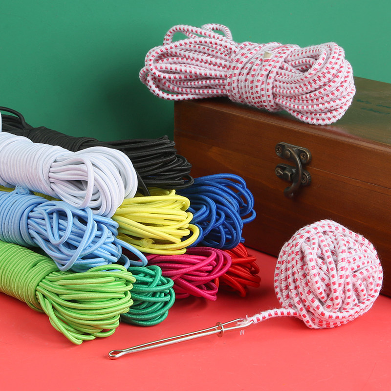 老式圆形跳橡皮筋高弹力绳松紧带儿童裤子彩色细皮筋家用辅料跳绳,居家布艺,松紧带,淘宝优惠券,粉丝福利购,淘宝优惠卷