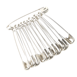 老式安全别针固定儿童衣服扣针大号回形型针金属u型保险小曲锁针