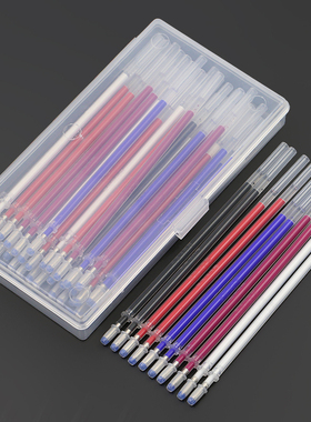 高温消失笔芯退色笔服装专用热消笔皮革加热粗水消笔细记号笔