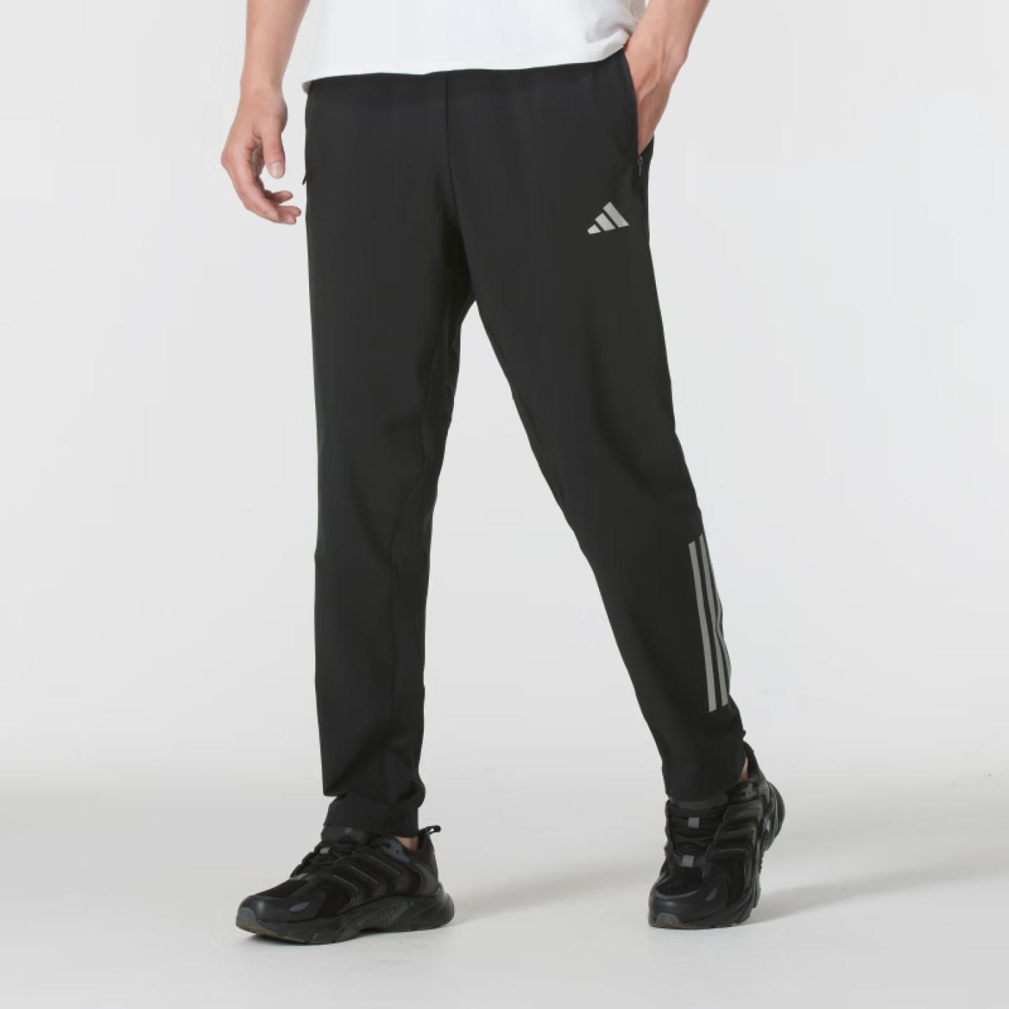 阿迪达斯男裤2024夏季新款运动