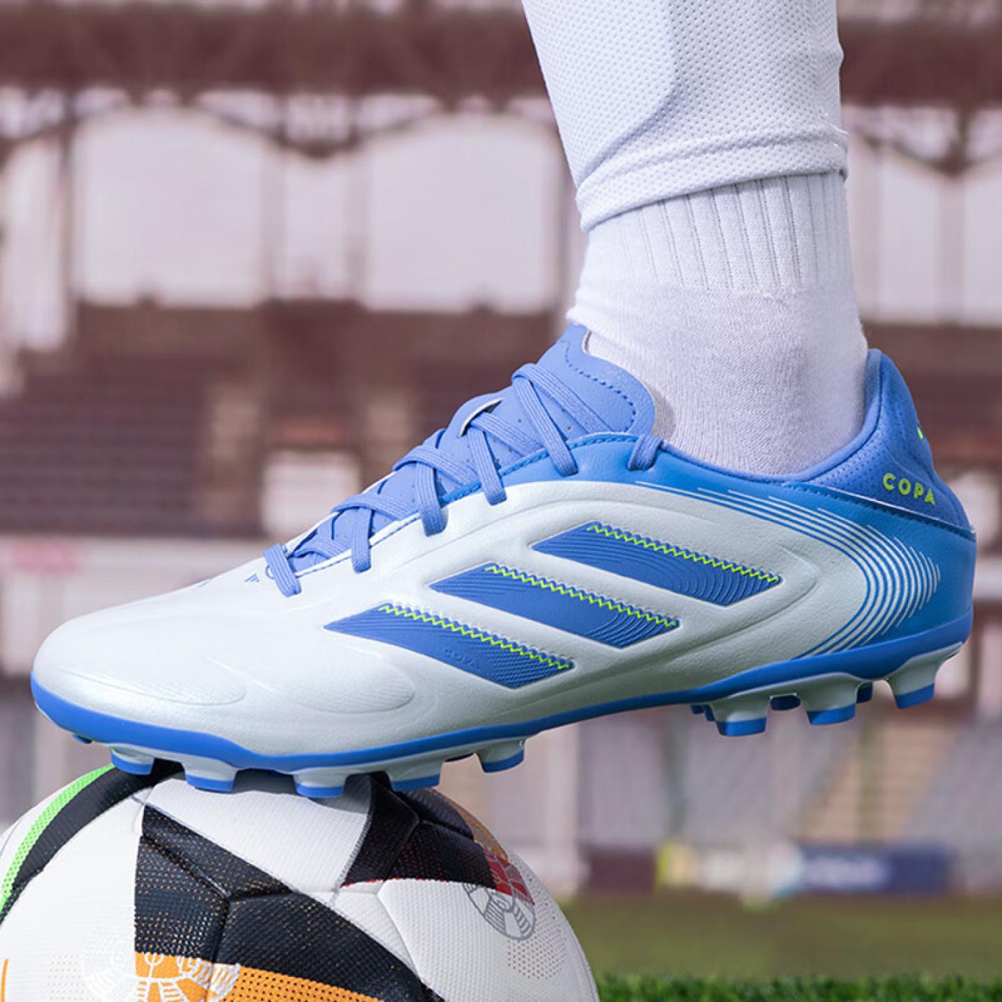 阿迪达斯男鞋女鞋2025足球鞋COPA PURE III LEAGUE AG钉鞋IE1171