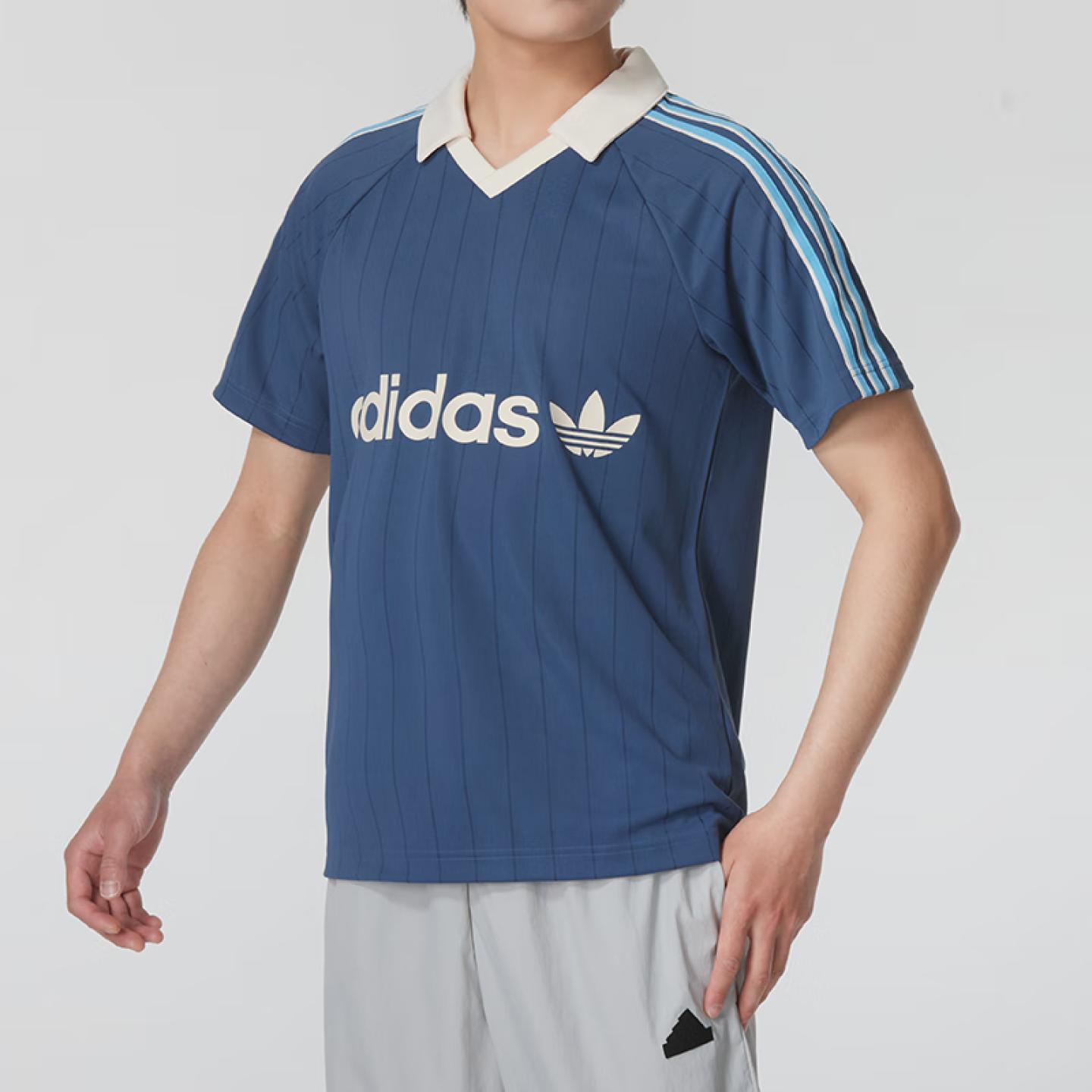 阿迪达斯三叶草T恤男装2024