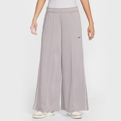 Nike耐克女裤子25秋新款宽松针织透气中腰阔腿运动长裤IH8515-009