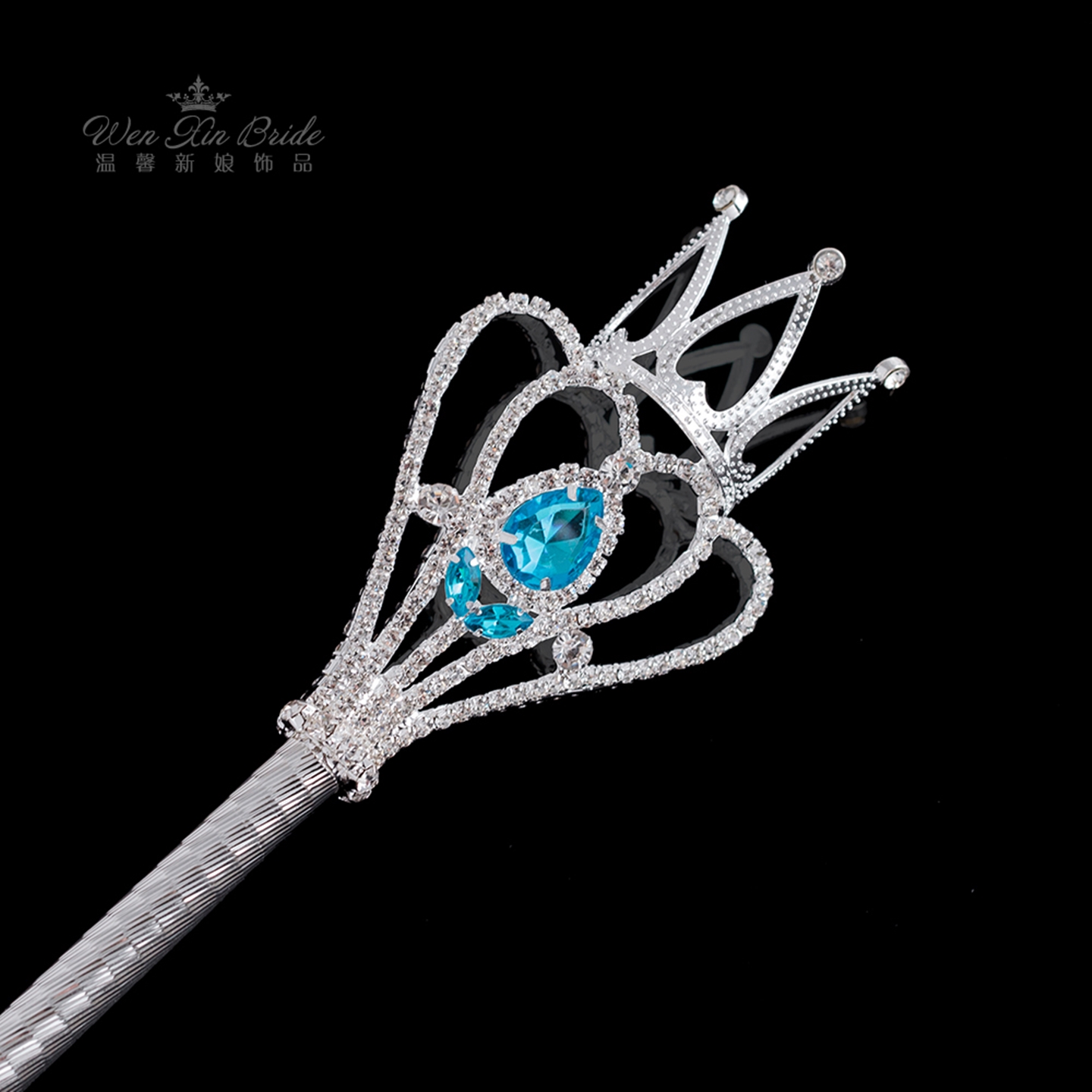 公主蓝色演出宝石魔法棒