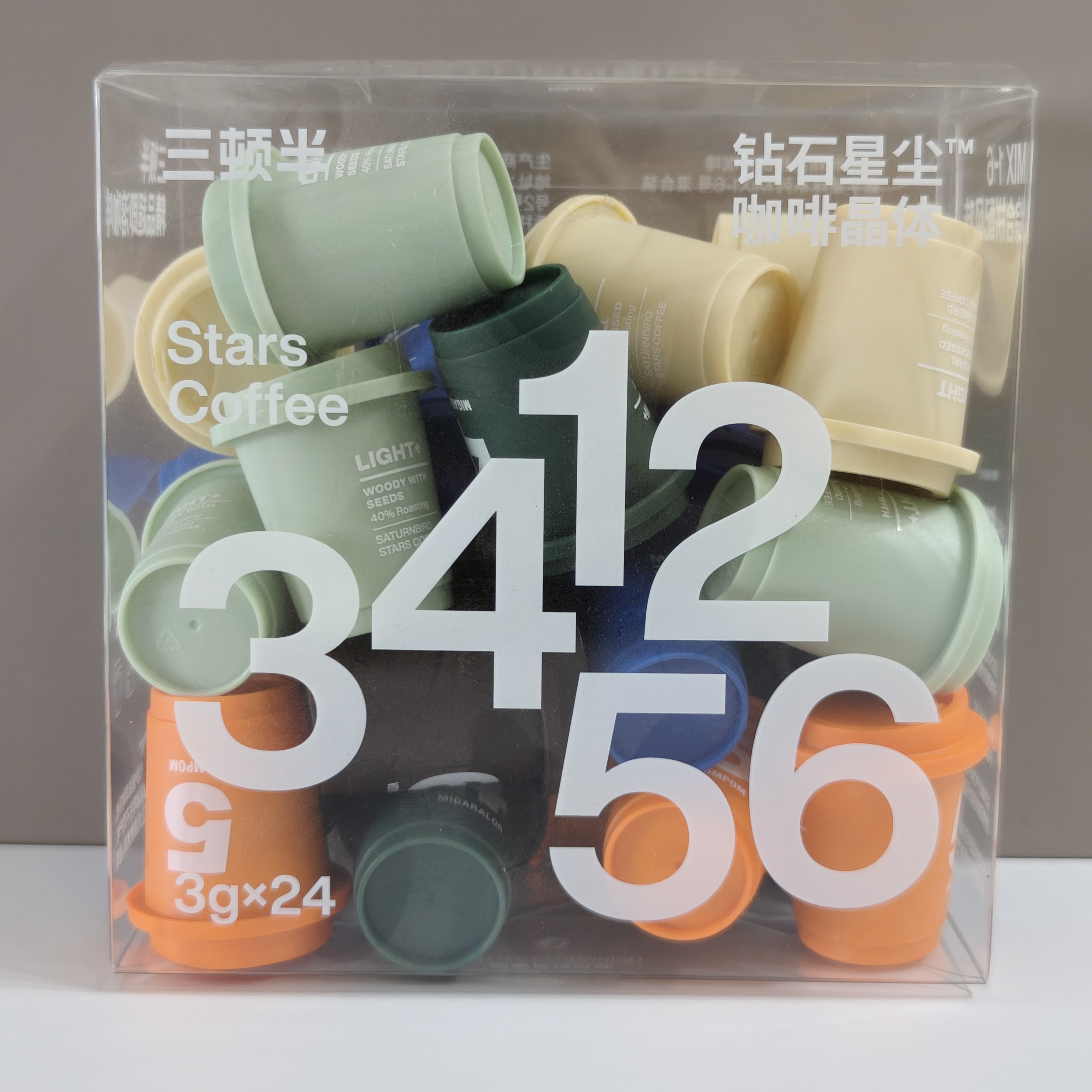 三顿半冷萃美式黑咖啡数字星球