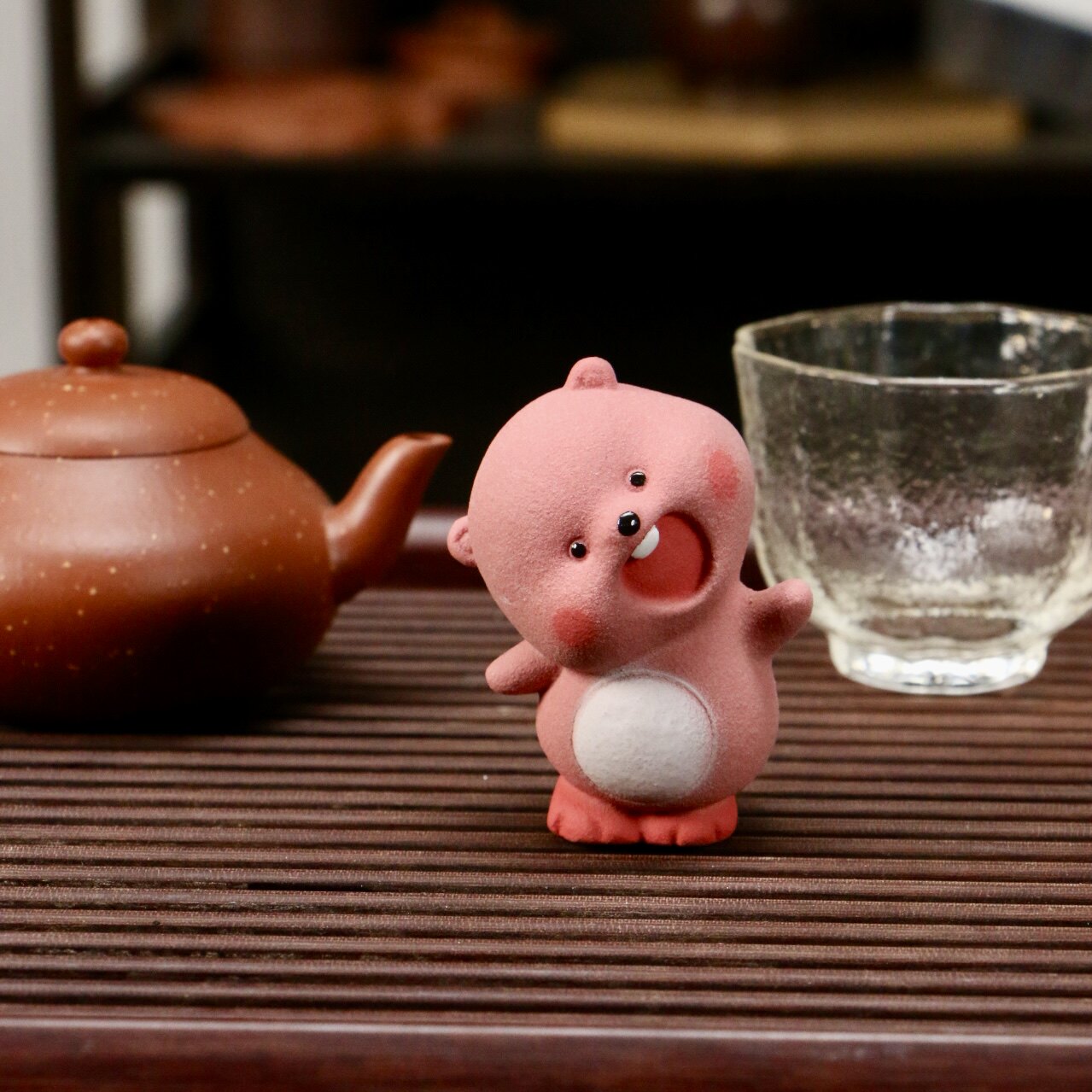 宜兴茶宠壶缘乐茶宠露茶宠茶桌摆件图片