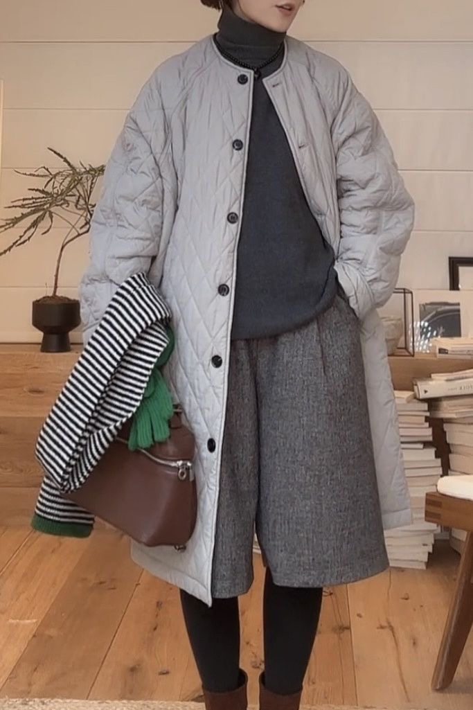 欧货大码菱格棉服外套女2025棉衣/棉服