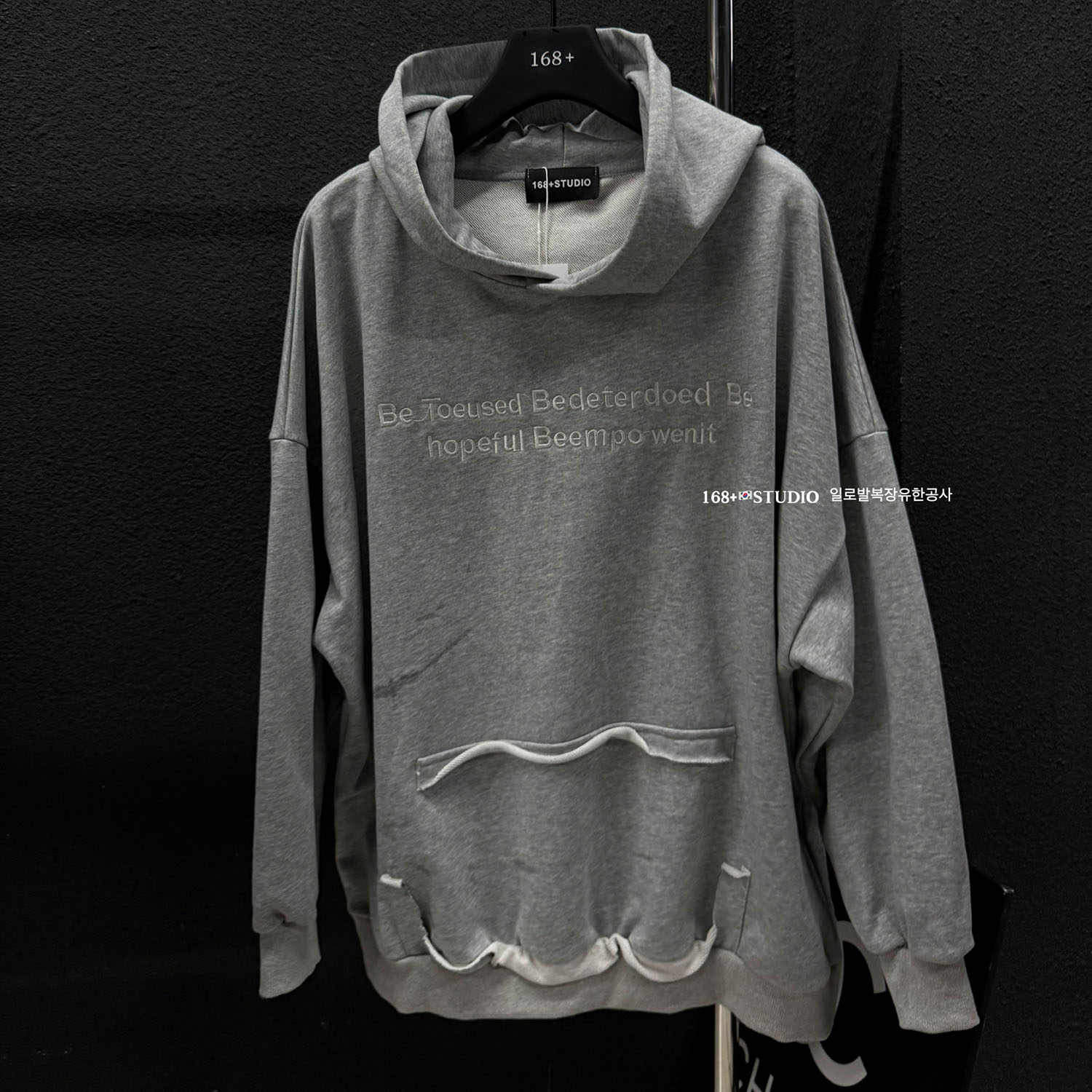 潮牌高街小个子无绳连帽卫衣女男秋冬加绒宽松慵懒风美式复古外套