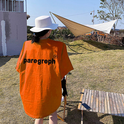 糖果色亮色短袖t恤女欧货大版潮