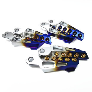 台湾山叶烧钛飞旋脚踏FORCE155劲战三四代目脚蹬螺丝电动车摩托车