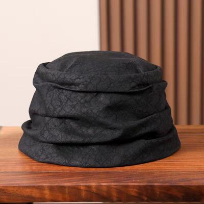 【全店亏清】高档香云纱香妃帽出游简约女士四季渔夫帽0764