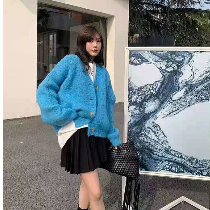 网红秋冬新款韩版宽松显瘦外套图片