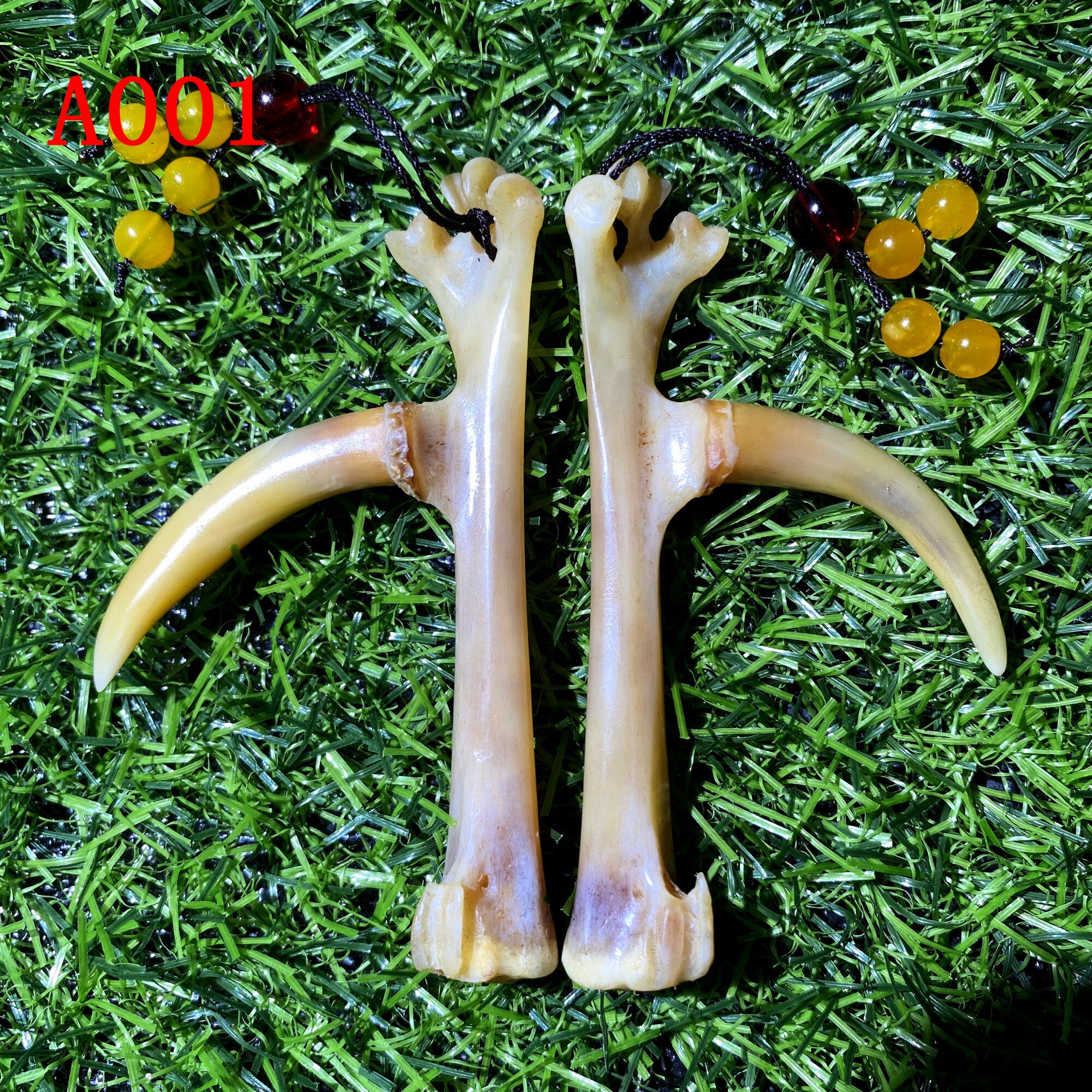 鸡爪骨手把件盘玩鸡拐子冷门文玩男士随身把玩招财抓钱手鸡蹬骨子