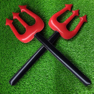 cosplay创意公司学校活动舞台酒吧表演充气道具刀剑锤魔鬼三叉戟