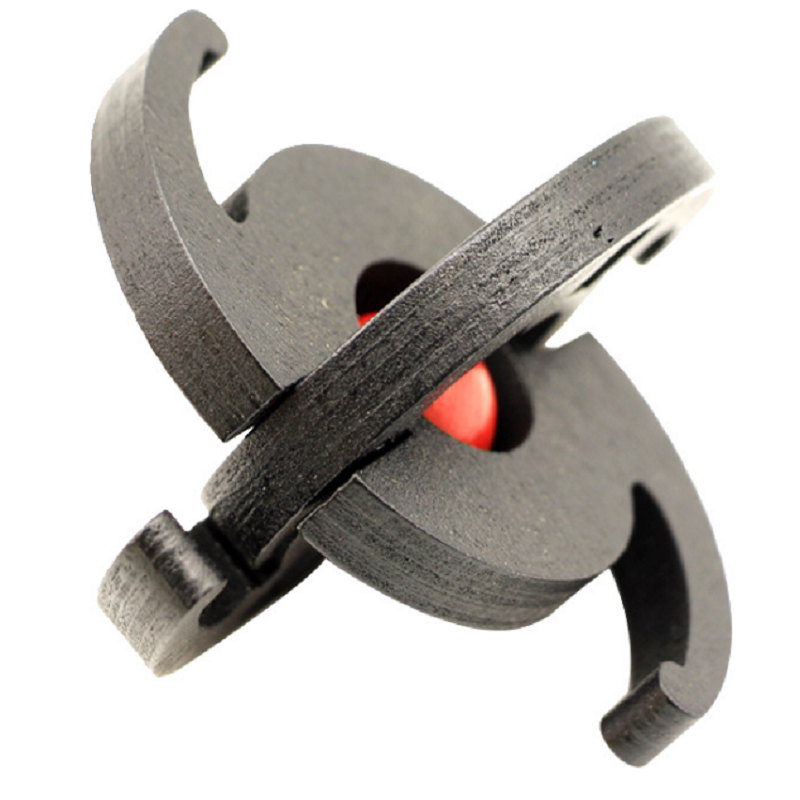 中学数学几何思维教具学校科技馆科教创意 取红球孔明锁 老人礼物