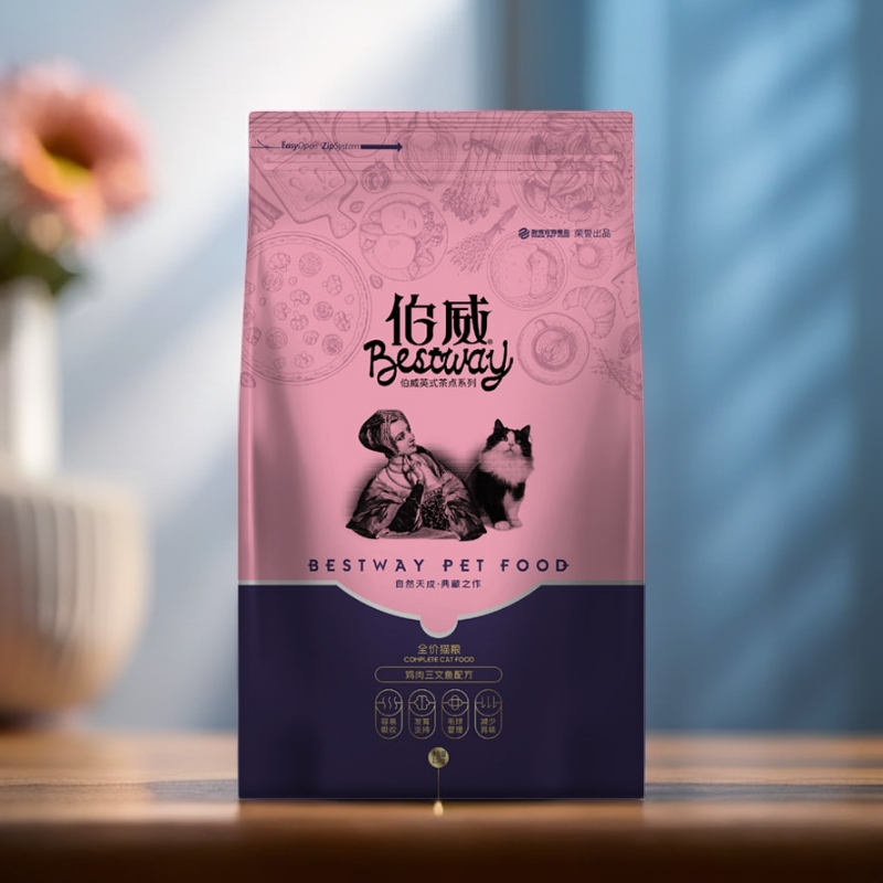 伯威猫粮成猫3斤20斤幼猫全期通用布偶英短蓝猫宠物食品猫粮包邮