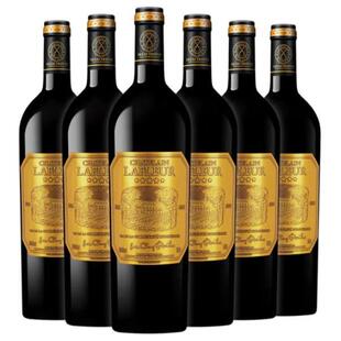 拉斐法国原瓶进口红酒葡萄酒礼盒整箱装 五星star干红750mlx6瓶