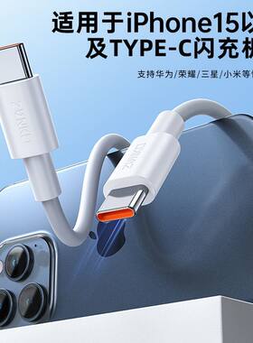 尊客PD快充双接口Type-C数据线