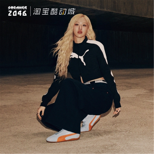PUM彪马 女子复古T7系列立领短款 修身 外套634052 ROSE朴彩英同款