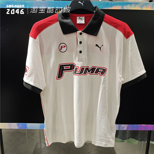 赛车系列摩托针织休闲运动polo衫
