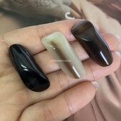 不规则橄榄扣型羊绒大衣外套个性 仿牛角扣装 饰扣纽扣