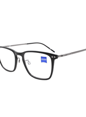 新款蔡司眼镜框近视男全框时尚商务方框纯钛超轻眼镜架ZS22705LB