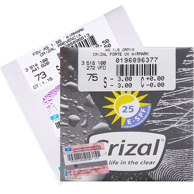 依视路离焦虑儿童镜片钻晶膜岩