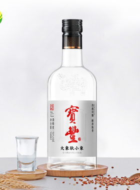 【酒厂直营】宝丰大曲 大象驮小象50度500ml 单瓶装清香白酒