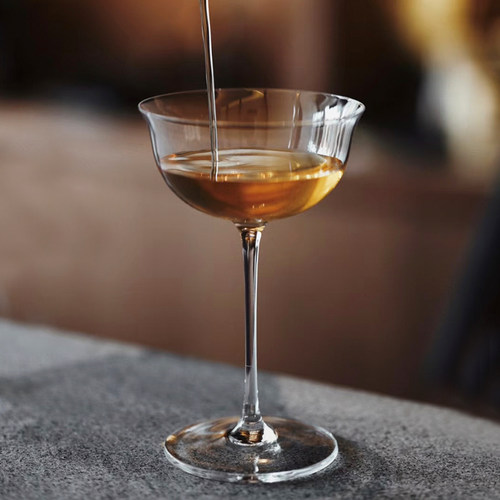 日式创意马天尼杯 宽口碟形鸡尾酒杯子特调咖啡饮品杯马提尼杯
