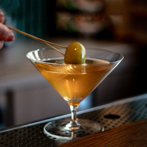 木村硝子三角马天尼杯 扩口日式矮腿酒吧调酒创意马提尼鸡尾酒杯