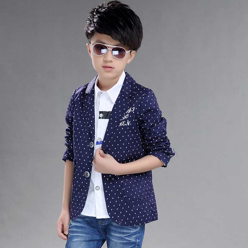 2017 new boys Blazer 5 eight 100 children spring Suit