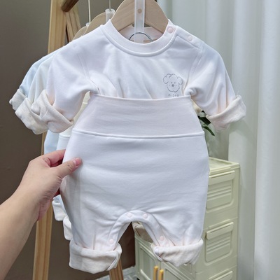 A类秋衣裤分体套装蚕丝保暖睡衣33254秋冬男女宝免脱无骨高腰护肚