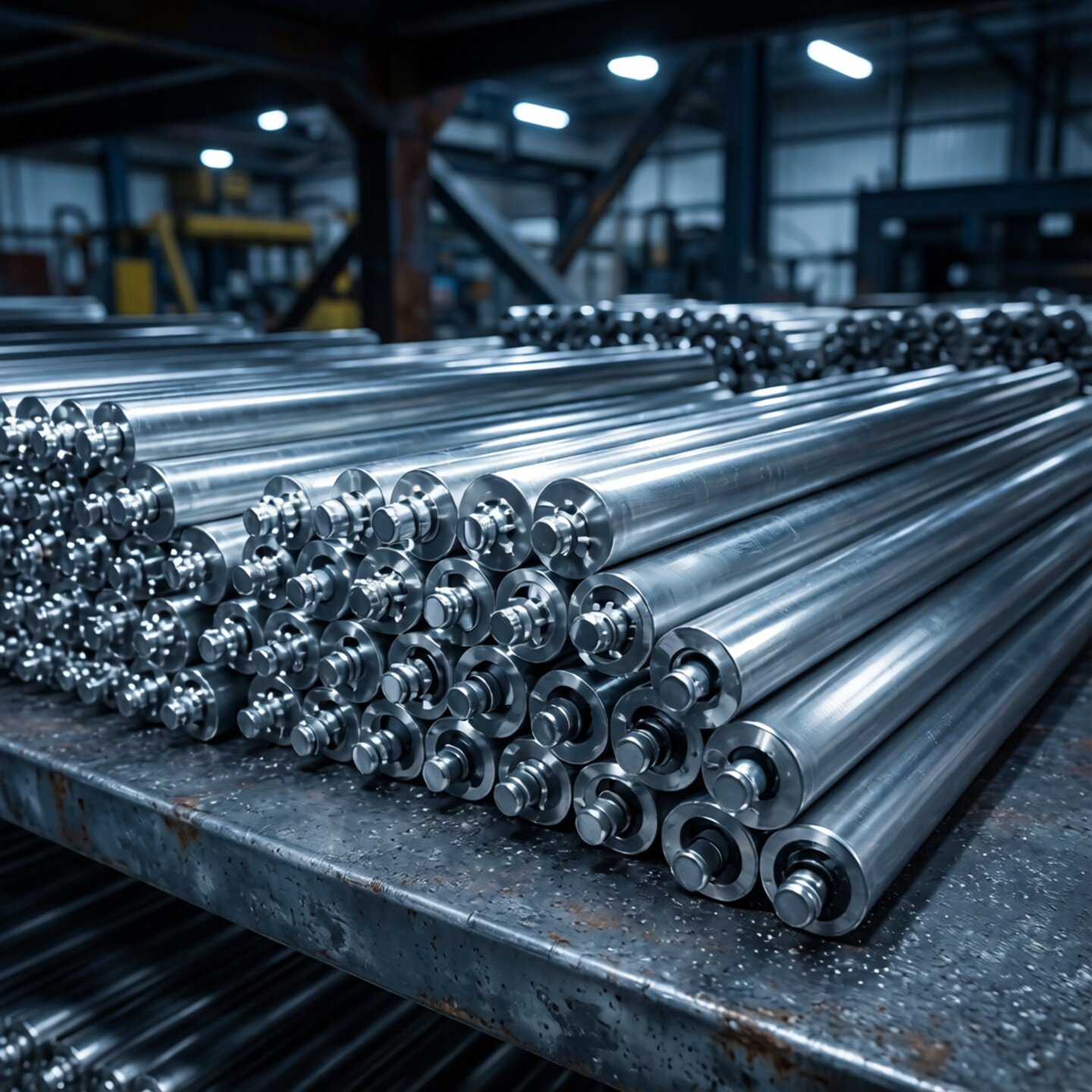 厂家供应双链轮镀锌托辊单链轮不锈钢滚筒胶辊镀铬辊筒动力滚筒
