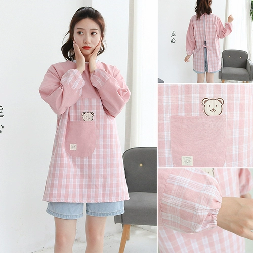 Фартук, милый водонепроницаемый лонгслив, нагрудник, популярно в интернете, коллекция 2021