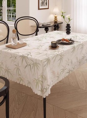 2025新款奶油风小羊皮免洗防水防油桌布长方形防烫餐桌布茶几台布
