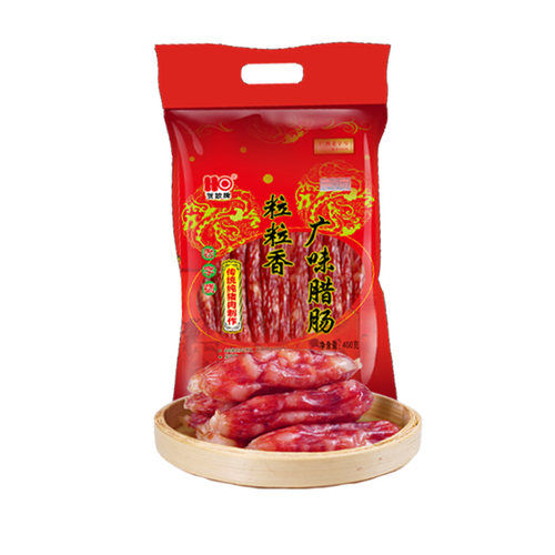 热卖款贺欧牌粒粒香腊肠400g