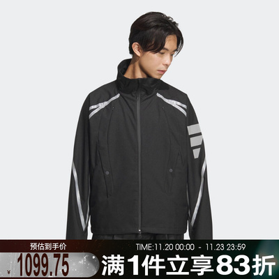 adidas阿迪达斯男子FOS运动训练休闲立领夹克外套KF0690