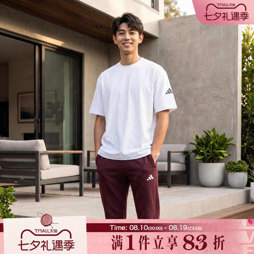 adidas阿迪达斯男子M SJ T运动休闲短袖T恤JC9296