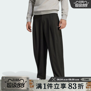 adidas阿迪达斯三叶草男子街头风舒适百搭宽松运动休闲长裤KW5682