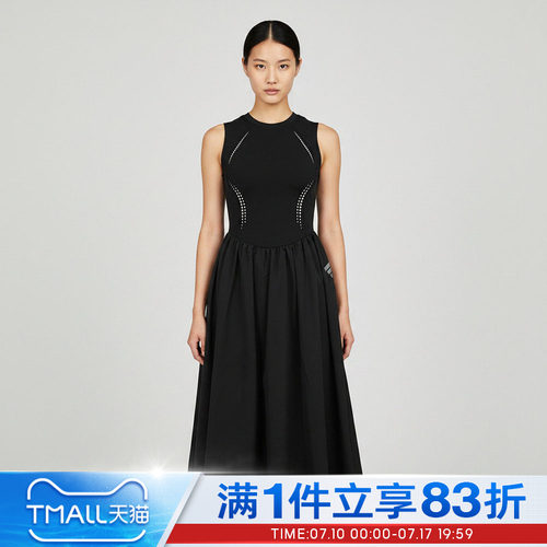 adidas阿迪达斯女子W DRESS无袖运动休闲连衣裙KS5169