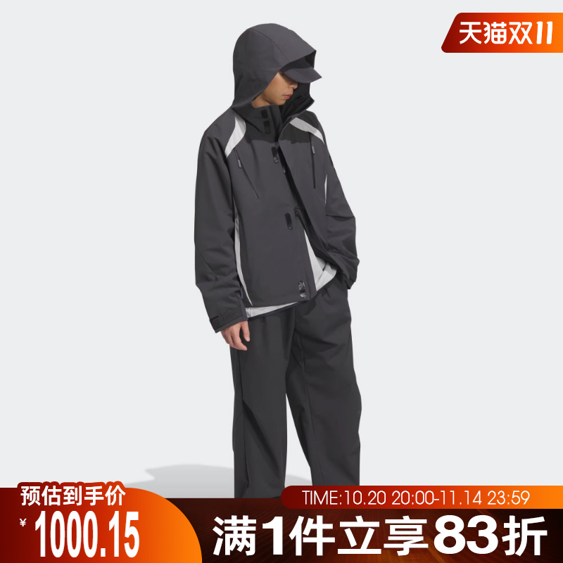 adidas阿迪达斯男子FUSTL P JKT运动健身夹克外套KA2431