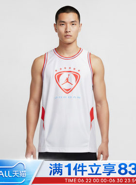 NIKE耐克男子AS J BRK FC SL JSY运动休闲无袖T恤IO1831-100