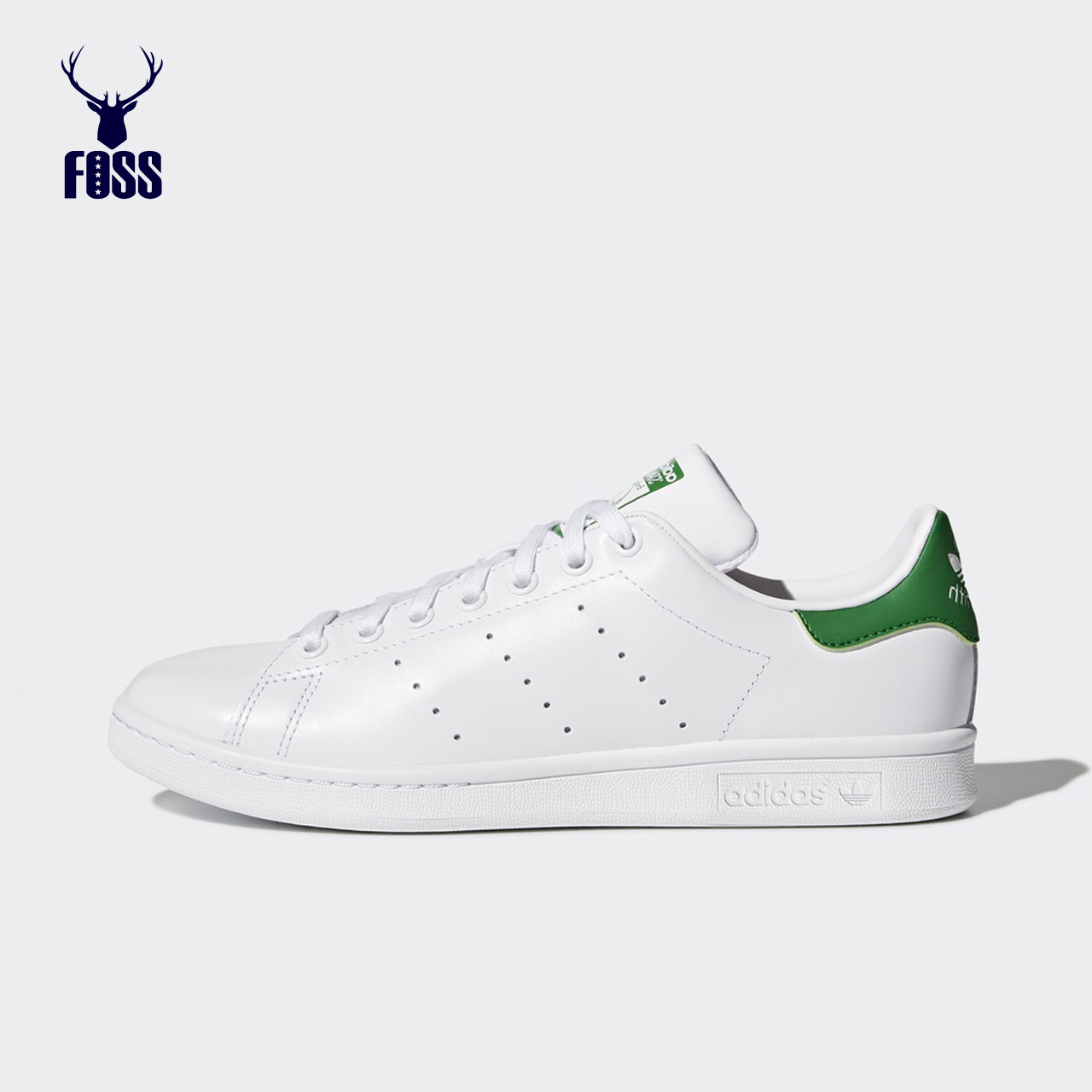 adidas °¢µÏ´ï˹ ÈýÒ¶²Ý Stan Smith Ê·ÃÜ˹ÂÌβ°åЬM20324